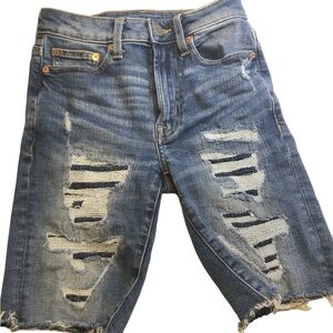 American Eagle Jean Shorts next level flex Size 26